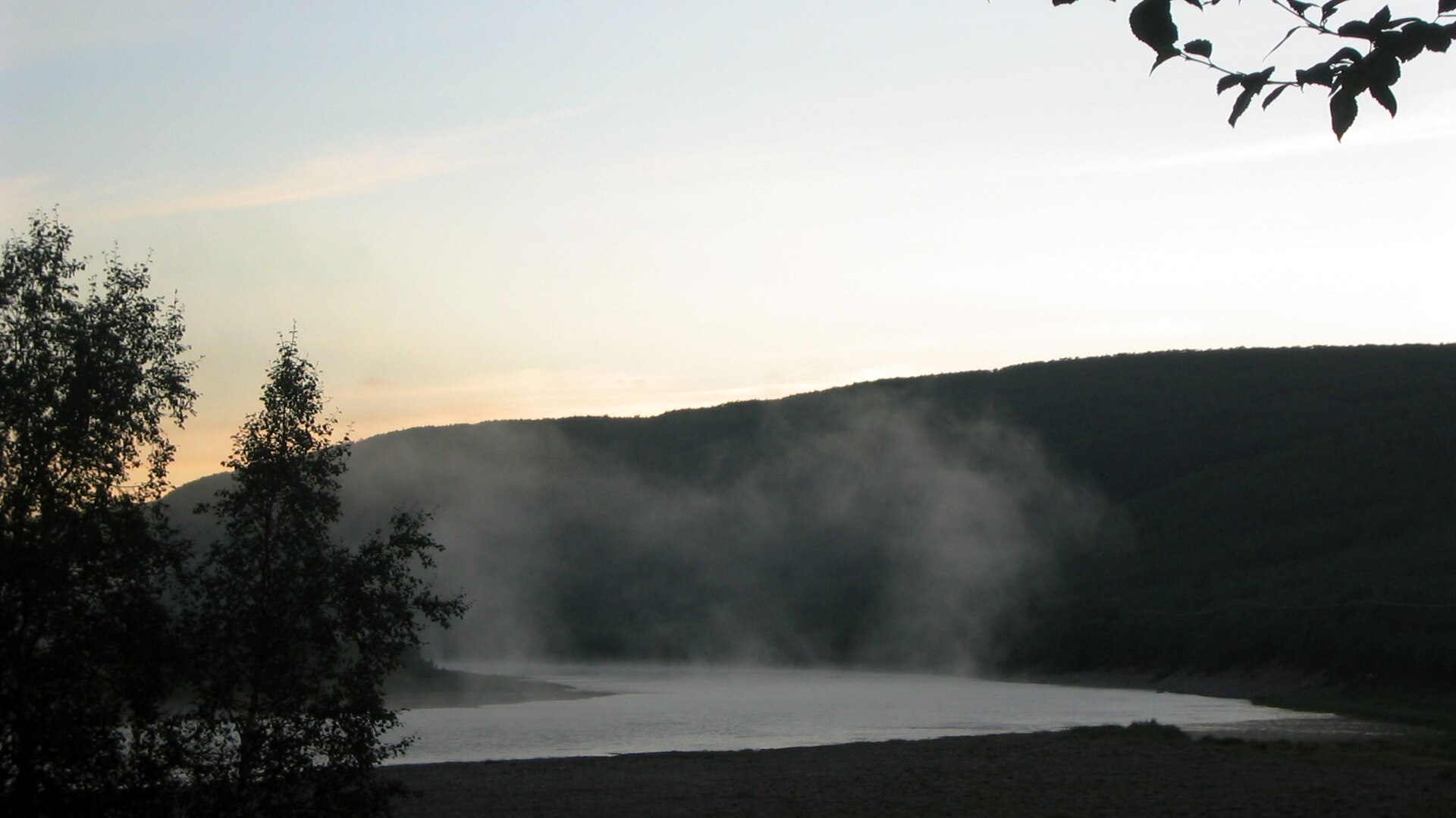 Summer fog Tenojoki