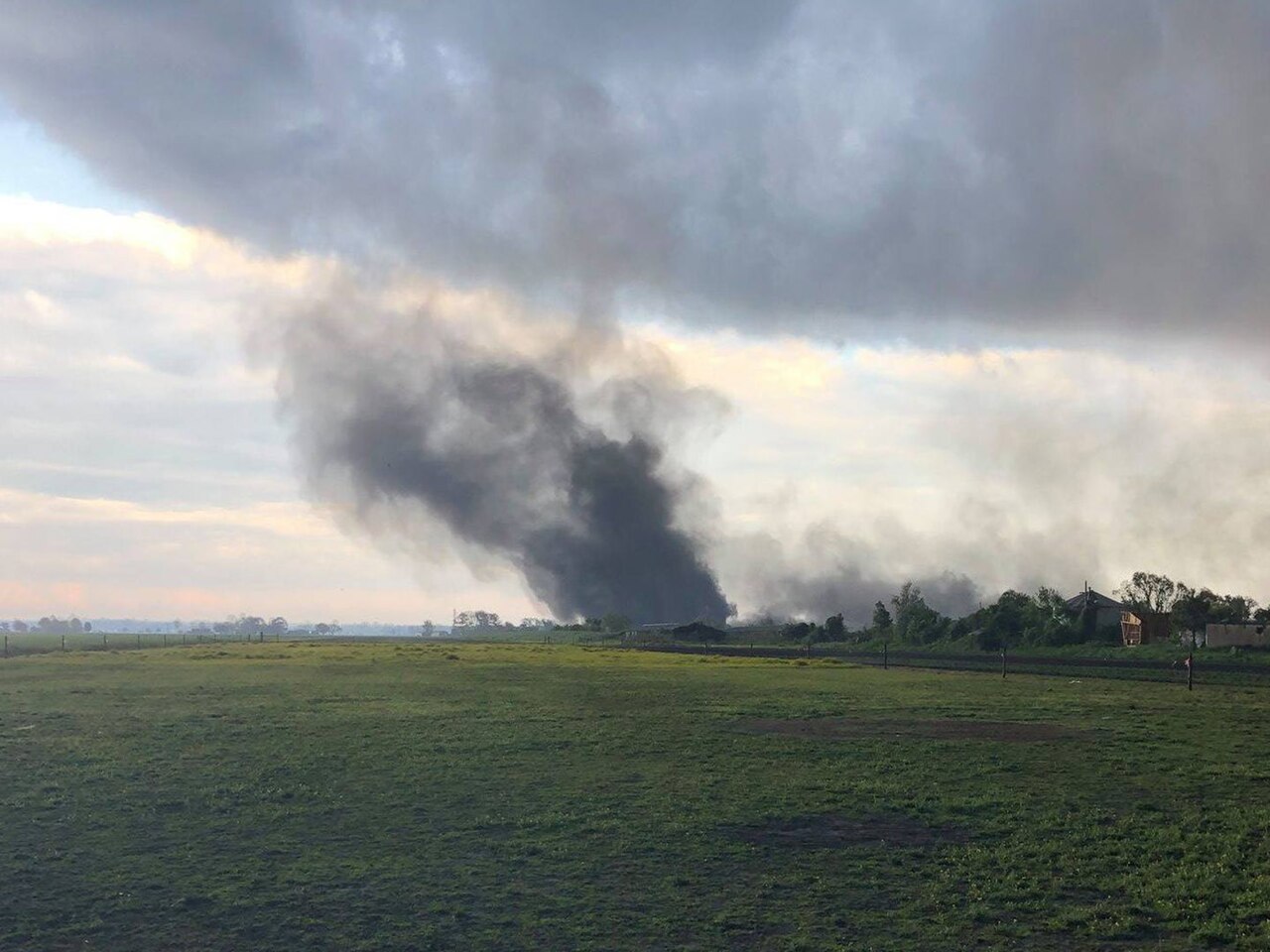 A gustnado near Swan Quarter, North Carolina, on 26 April 2019. A gustnado near Swan Quarter, North Carolina, on 26 April 2019.