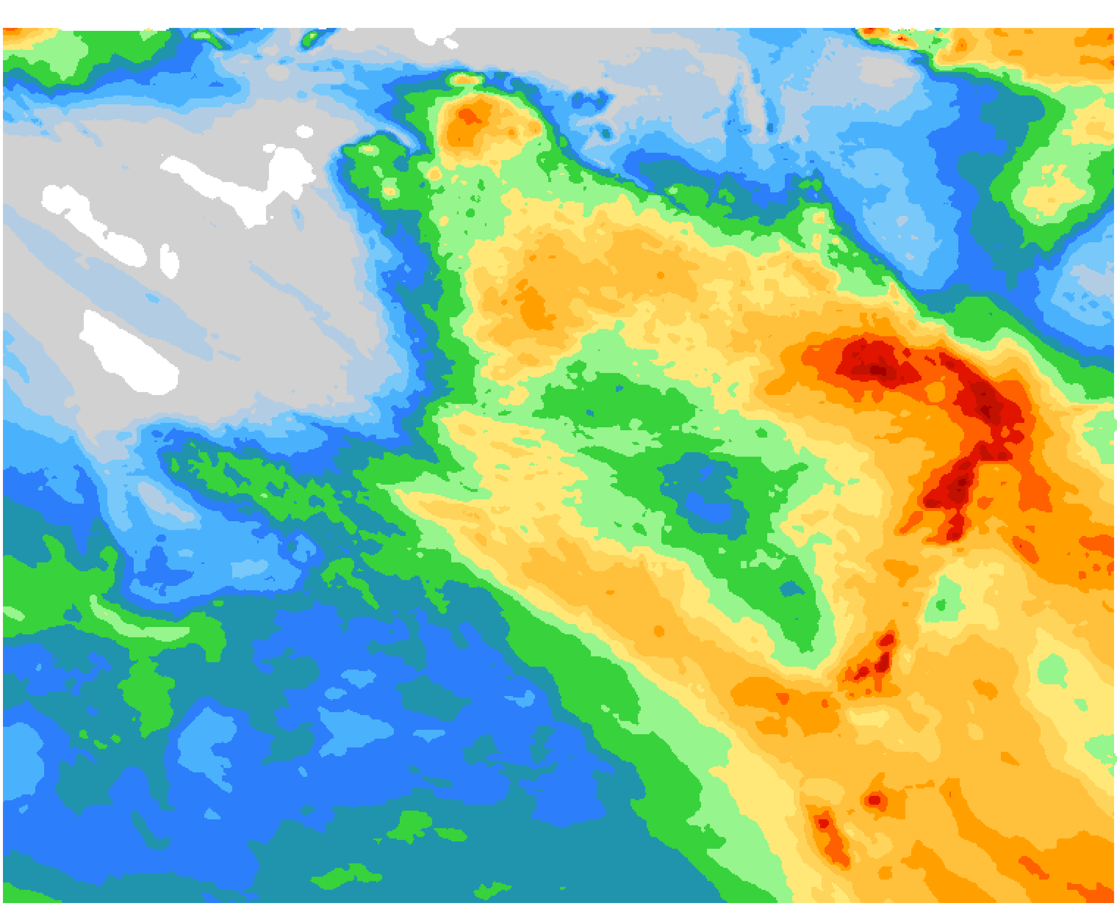 Forecast 7-day rainfall totals across Australia, valid Sun 1 Nov, 1:00 am AEST
