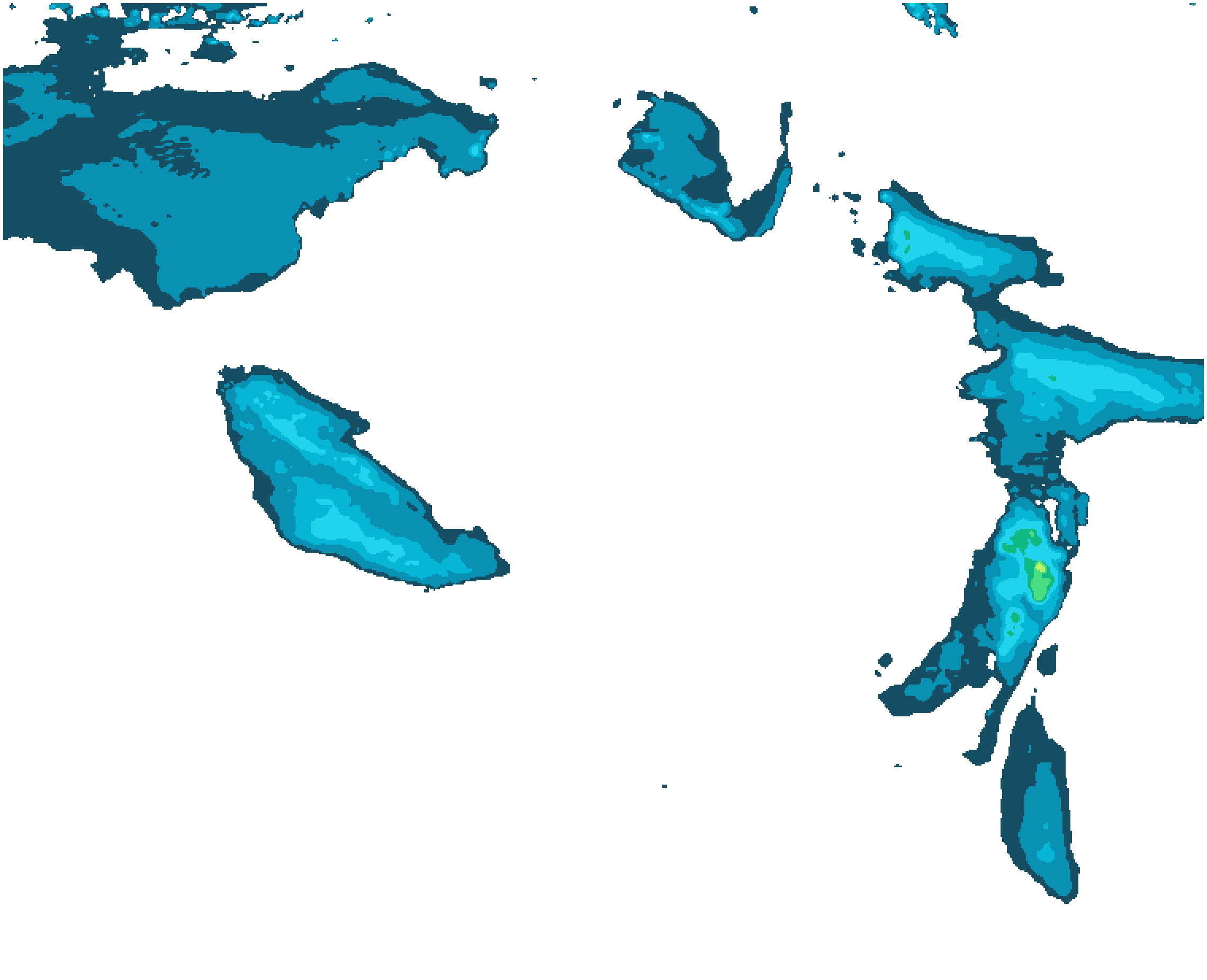 Thunderstorm chance across Central Queensland, valid 24 Sept 2026, 7:00 pm Australian eastern time